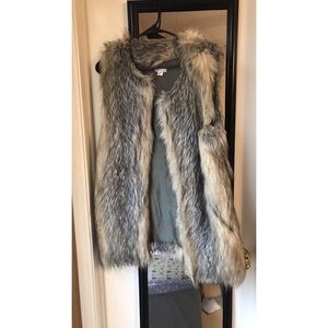 Fur vest!